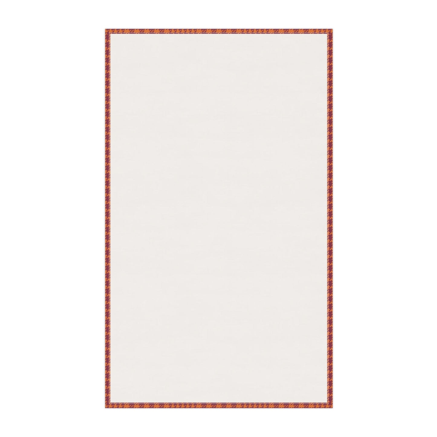 Tea Towels | Maroon & Orange | Tweed