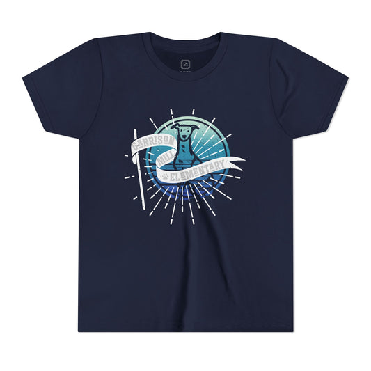 Youth Tee | Greyhounds | Teal Burst