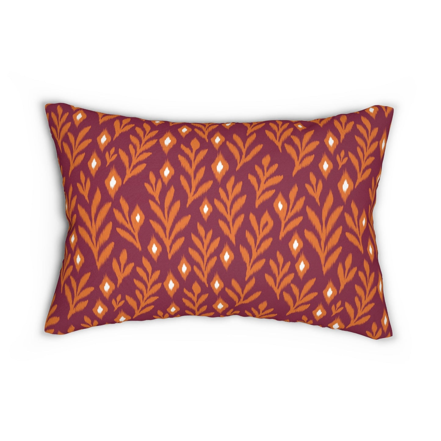 Pillow | Maroon & Orange | Laurel