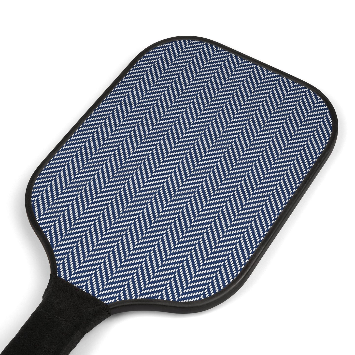 Pickleball Paddle Kit | Navy & White | Herringbone