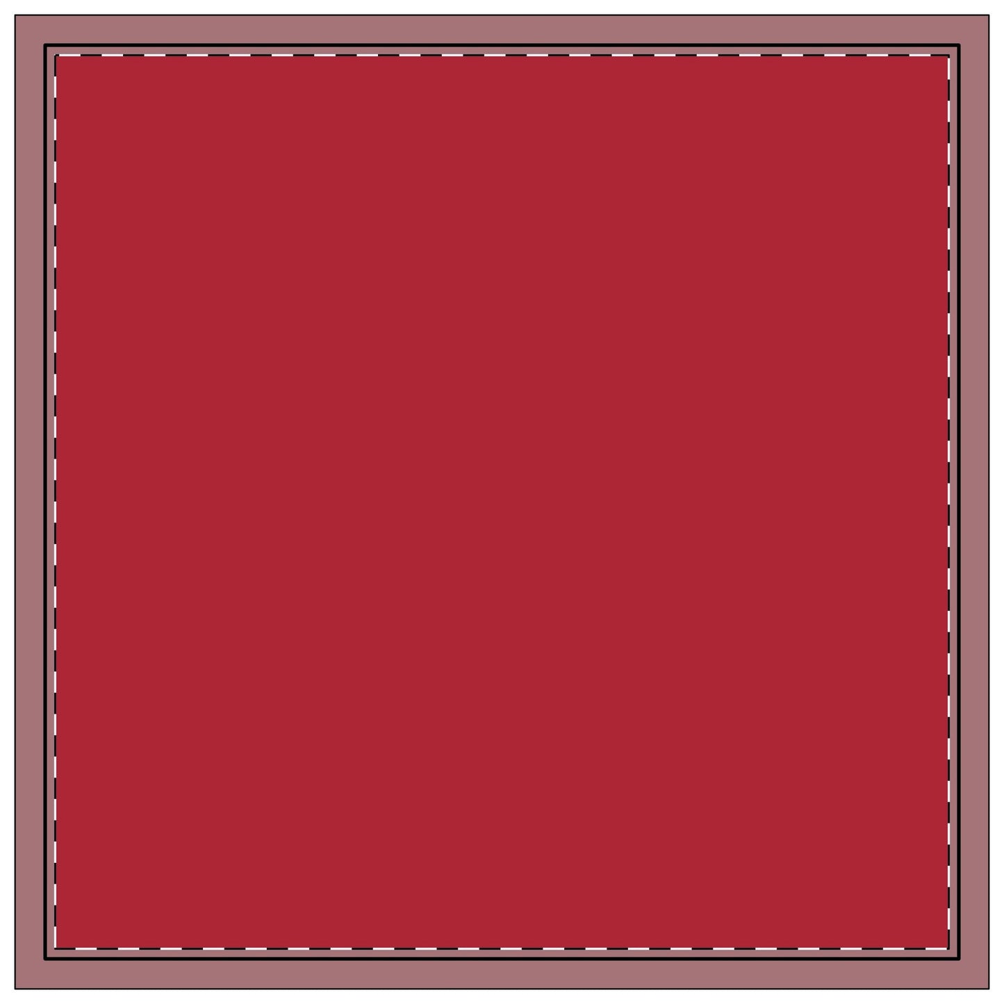 Napkin 4-set | Red & Black | Light (Red)