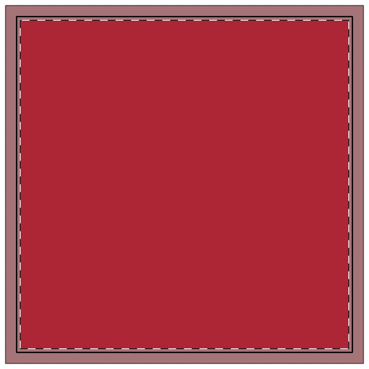 Napkin 4-set | Red & Black | Light (Red)