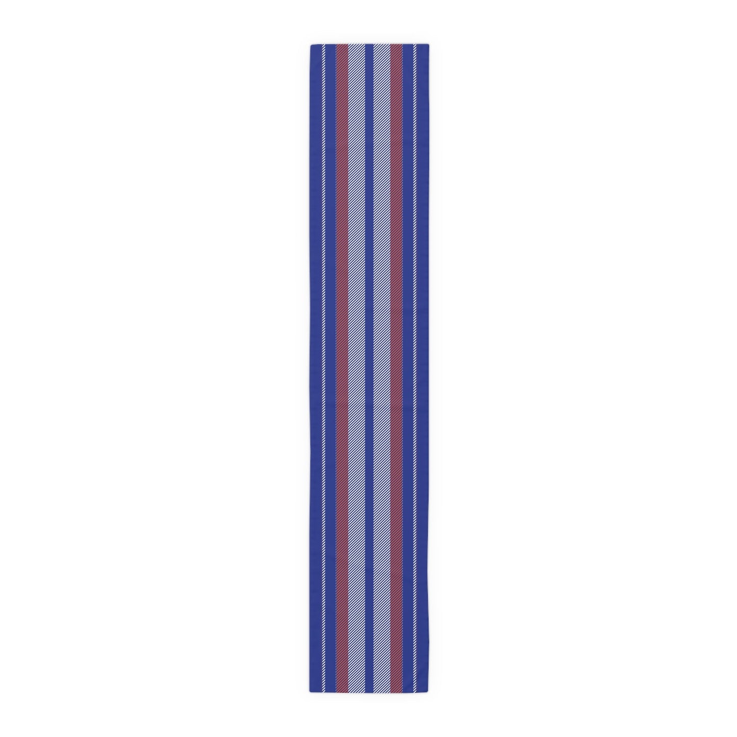 Table Runner | Bright Blue & Orange | Stripe