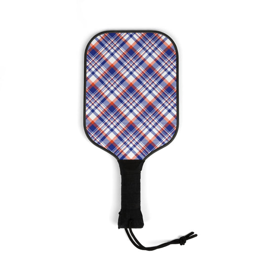 Pickleball Paddle Kit | Bright Blue & Orange | Tartan