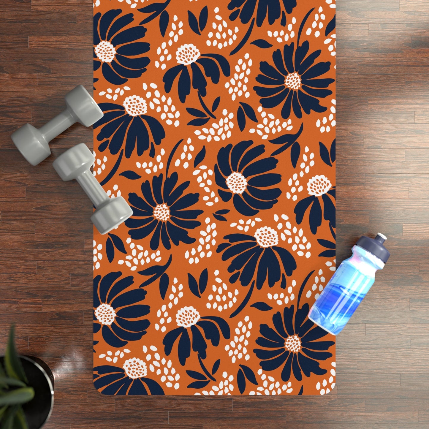 Yoga Mat | Orange & Blue | Bellis