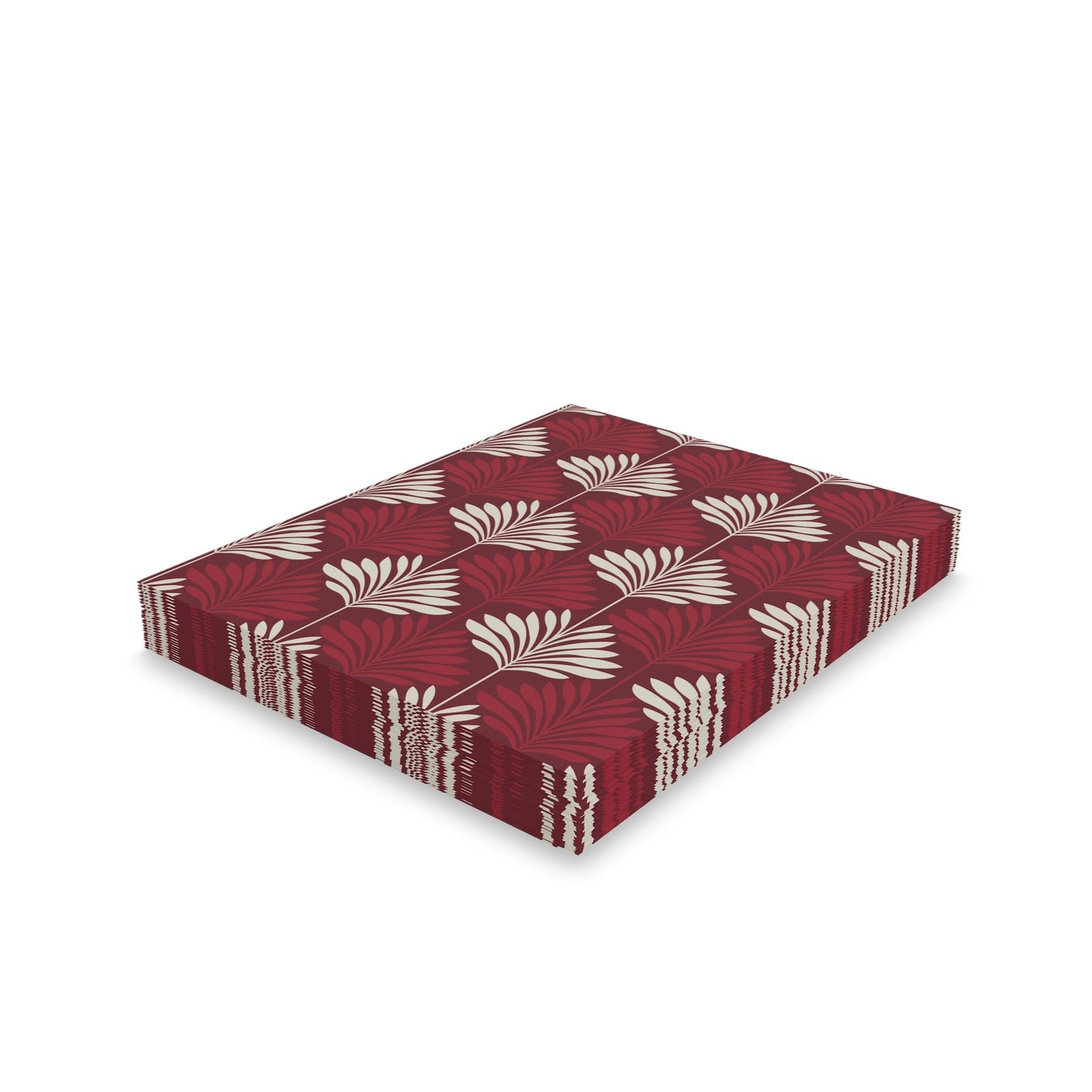 Notecards Set | Maroon & White | Deco