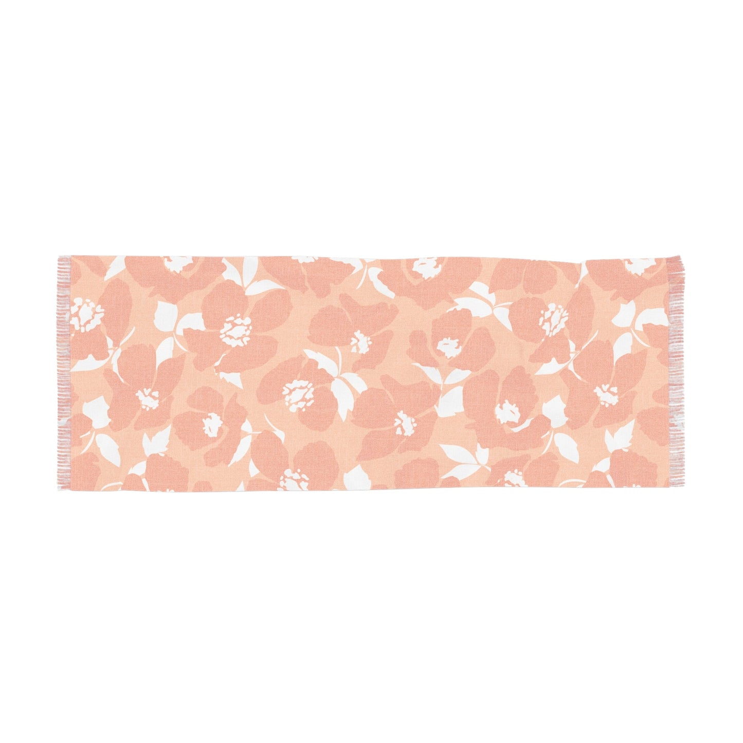 Scarf | Orange & White | Poppy