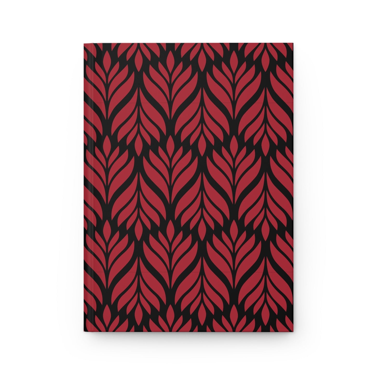 Hardcover Journal | Red & Black | Palm