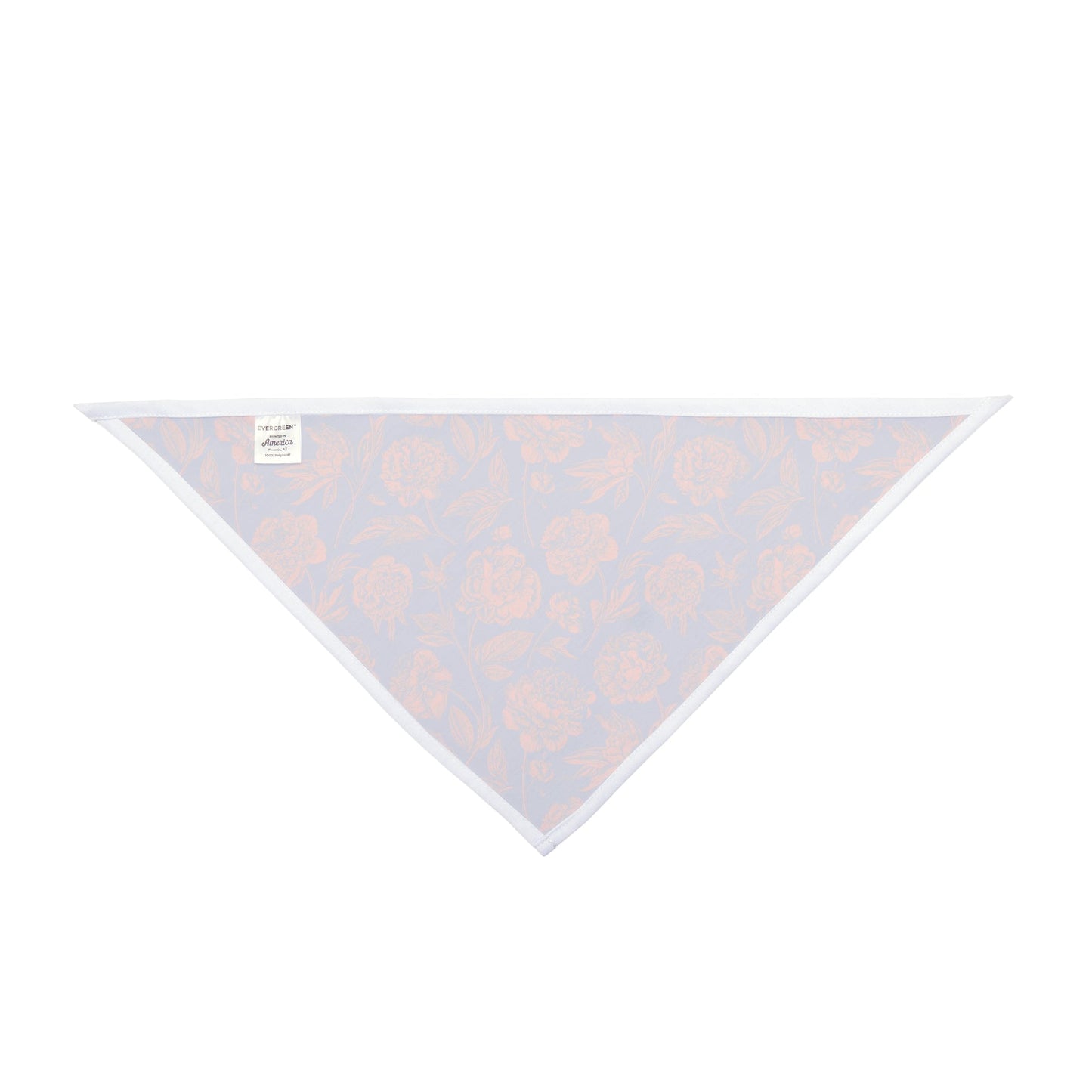 Pet Bandana | Bright Blue & Orange | Peony