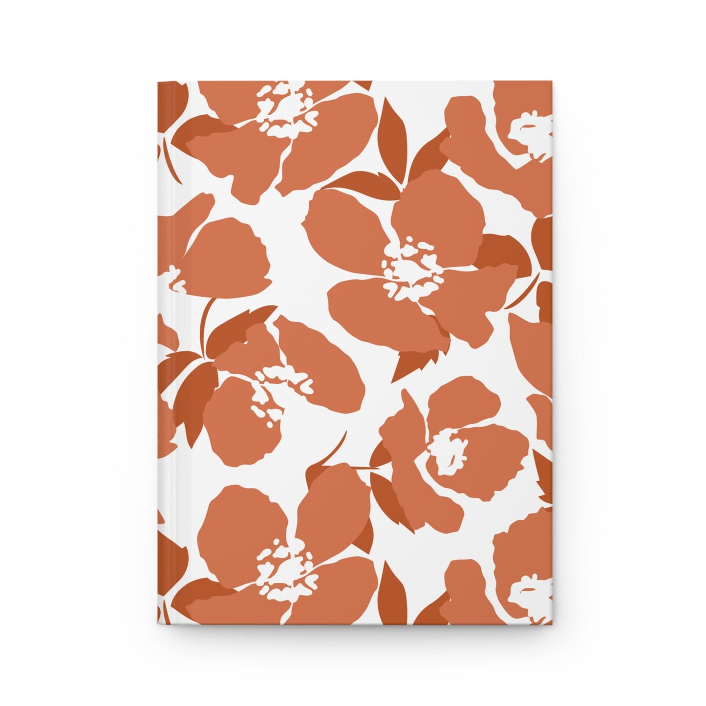 Journal | Dark Orange & White | Poppy