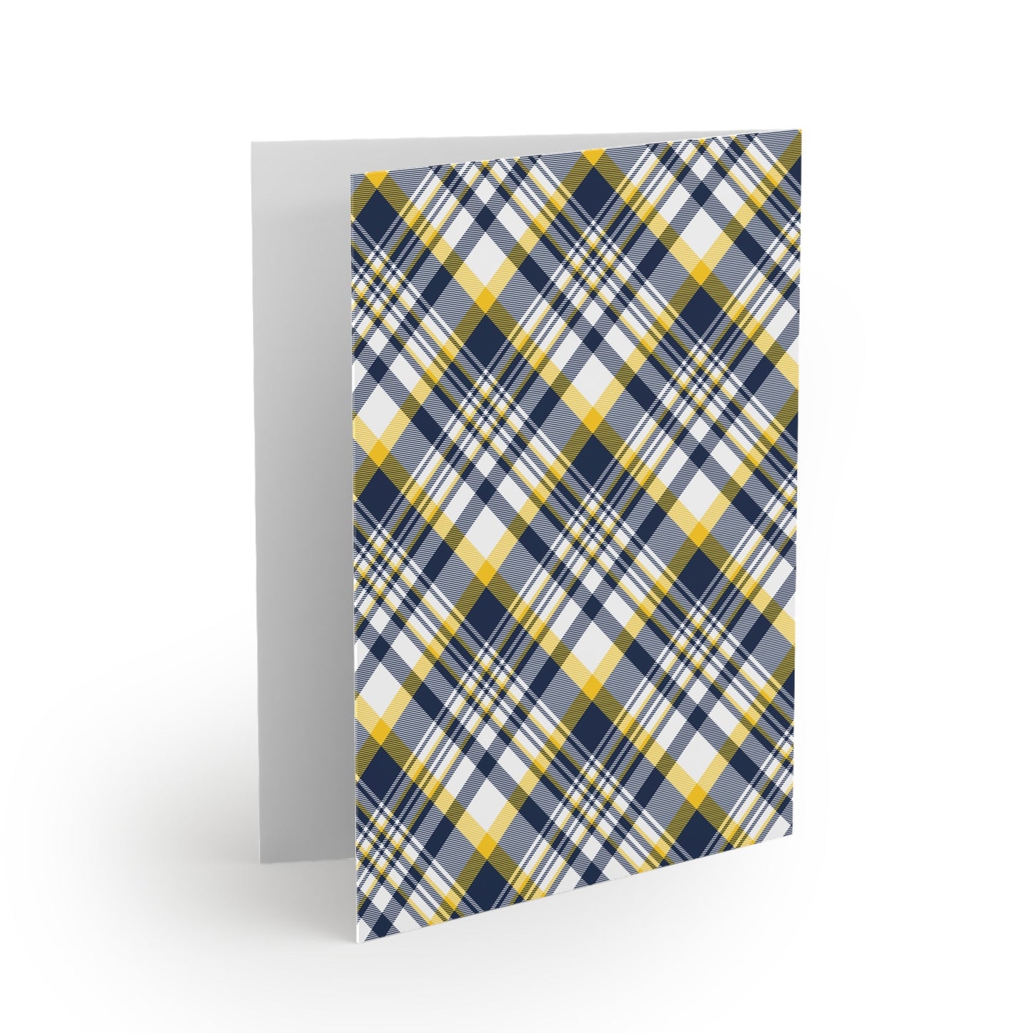 Notecards | Yellow & Blue | Tartan