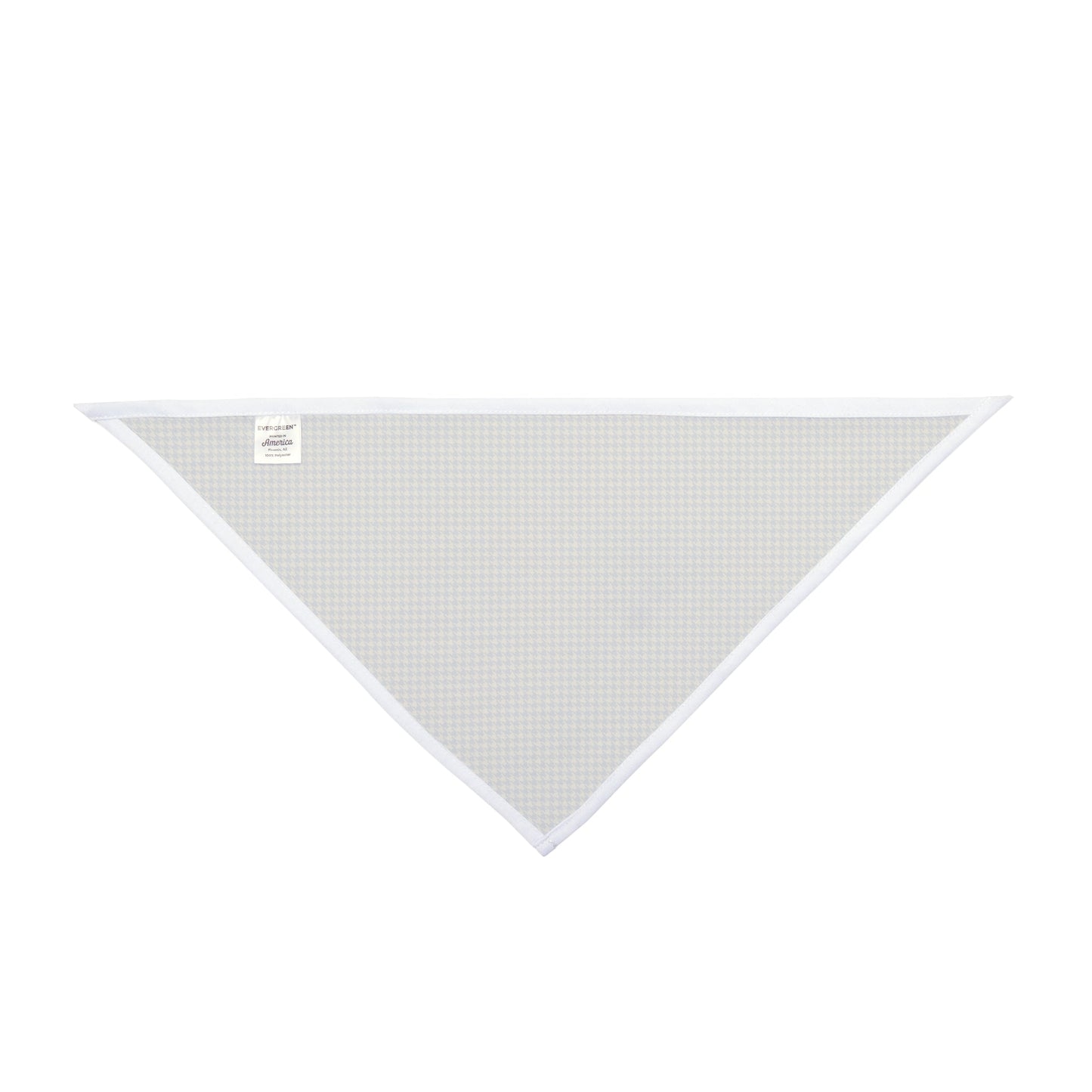 Pet Bandana | Blue & Gold | Houndstooth