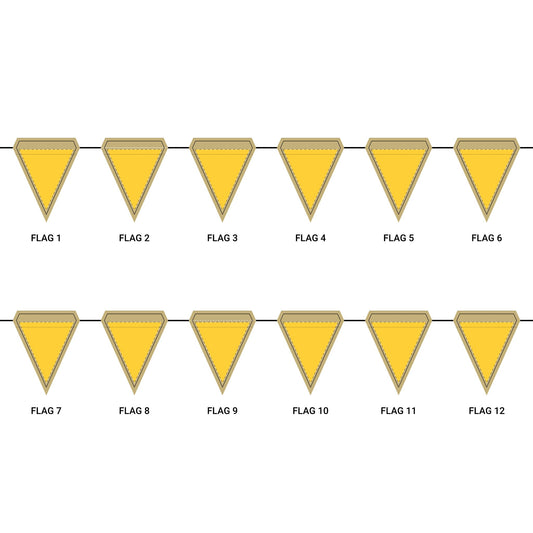 Flag Garland | Baton Rouge, Louisiana | Light�