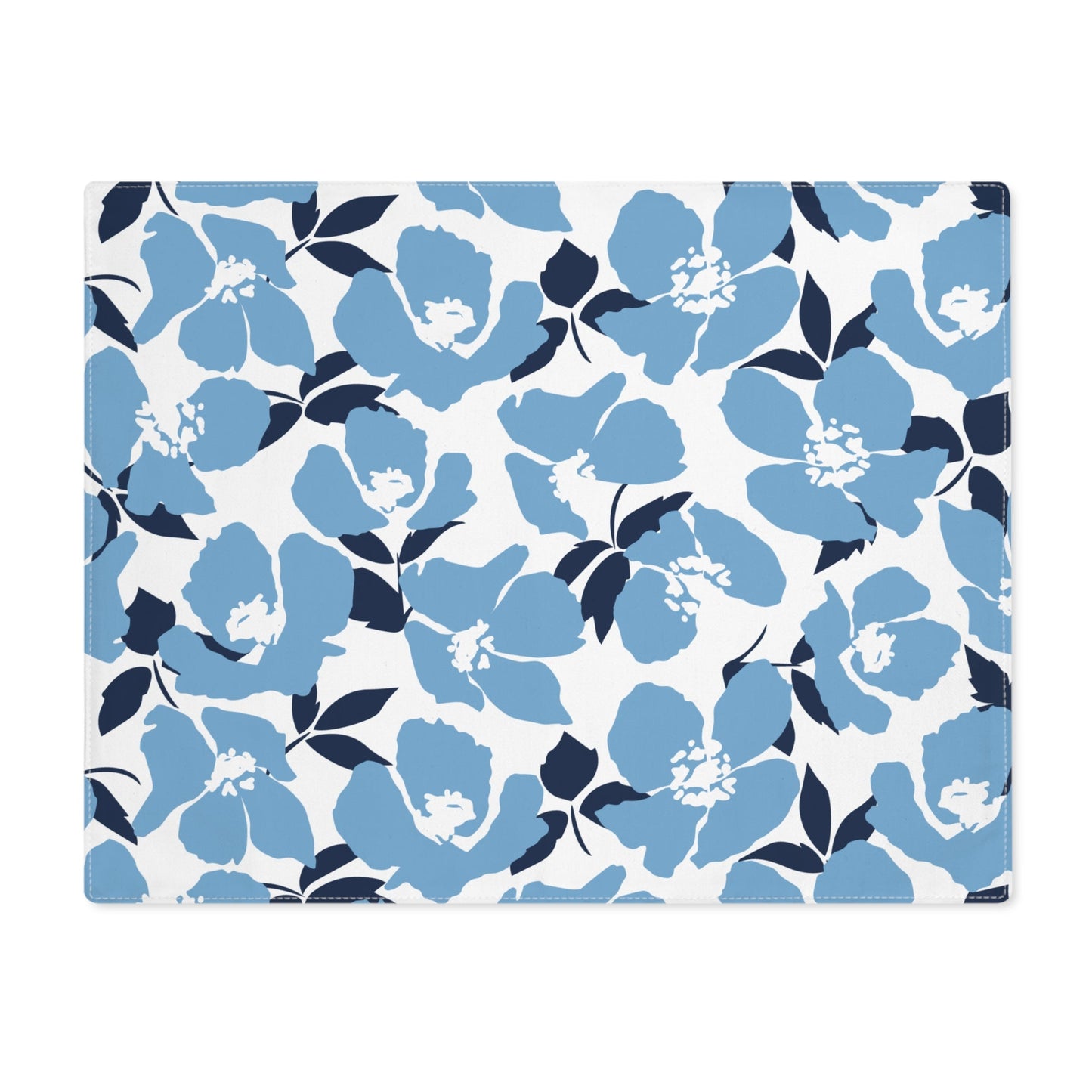 Placemat | Light Blue & White | Poppy