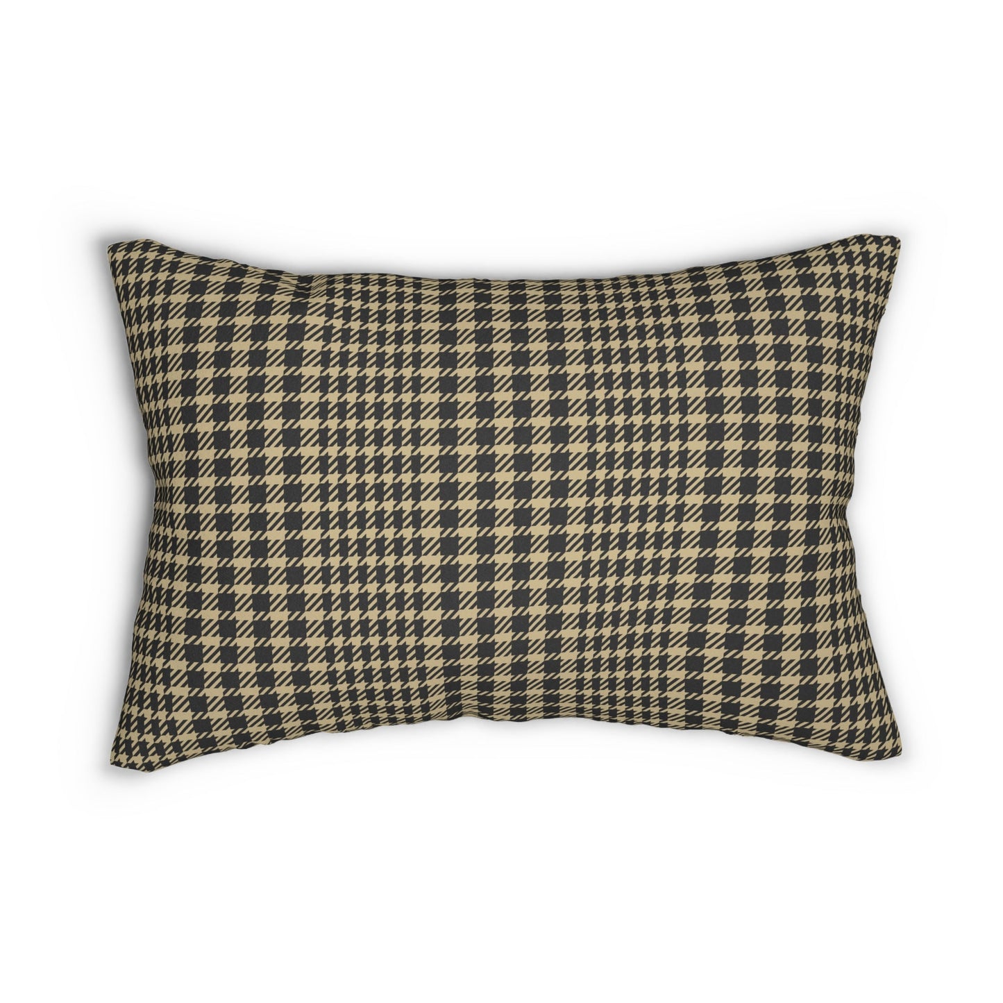 Pillow | Black & Gold | Tweed