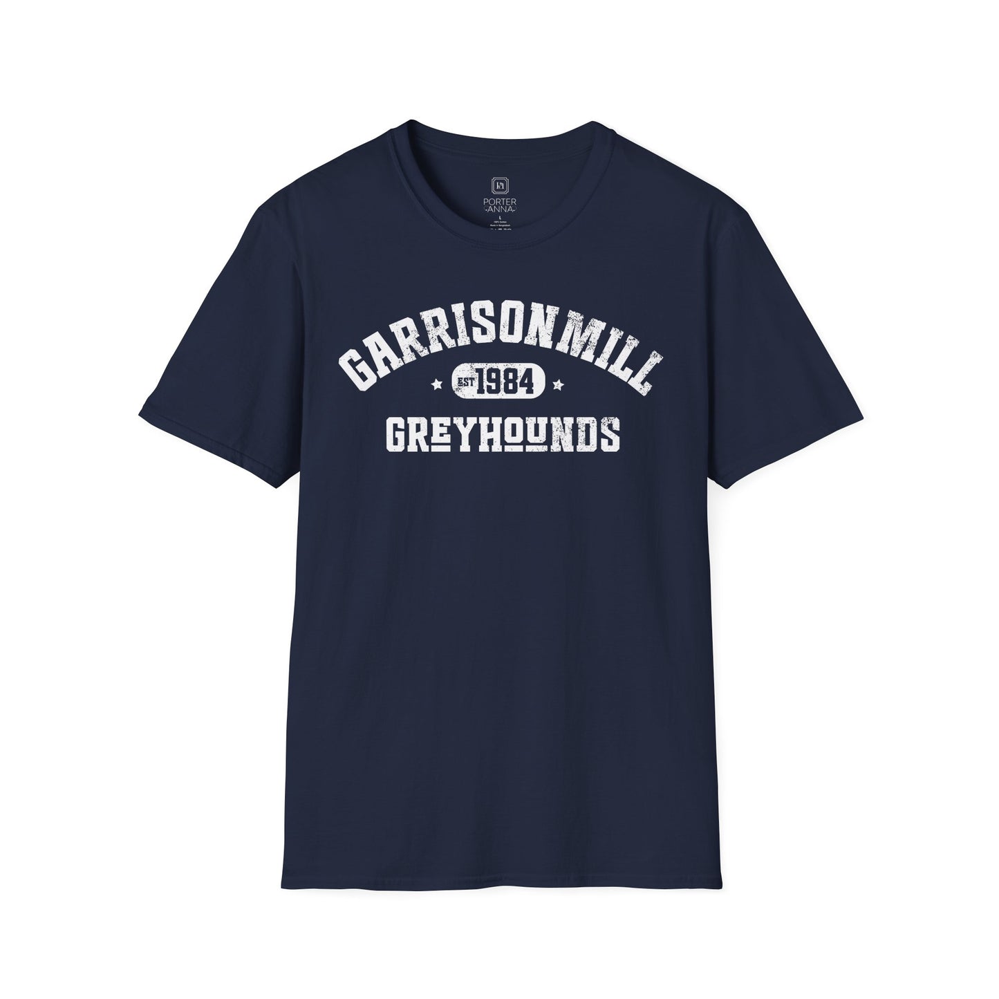 Adult Tee | Greyhounds | Vintage White