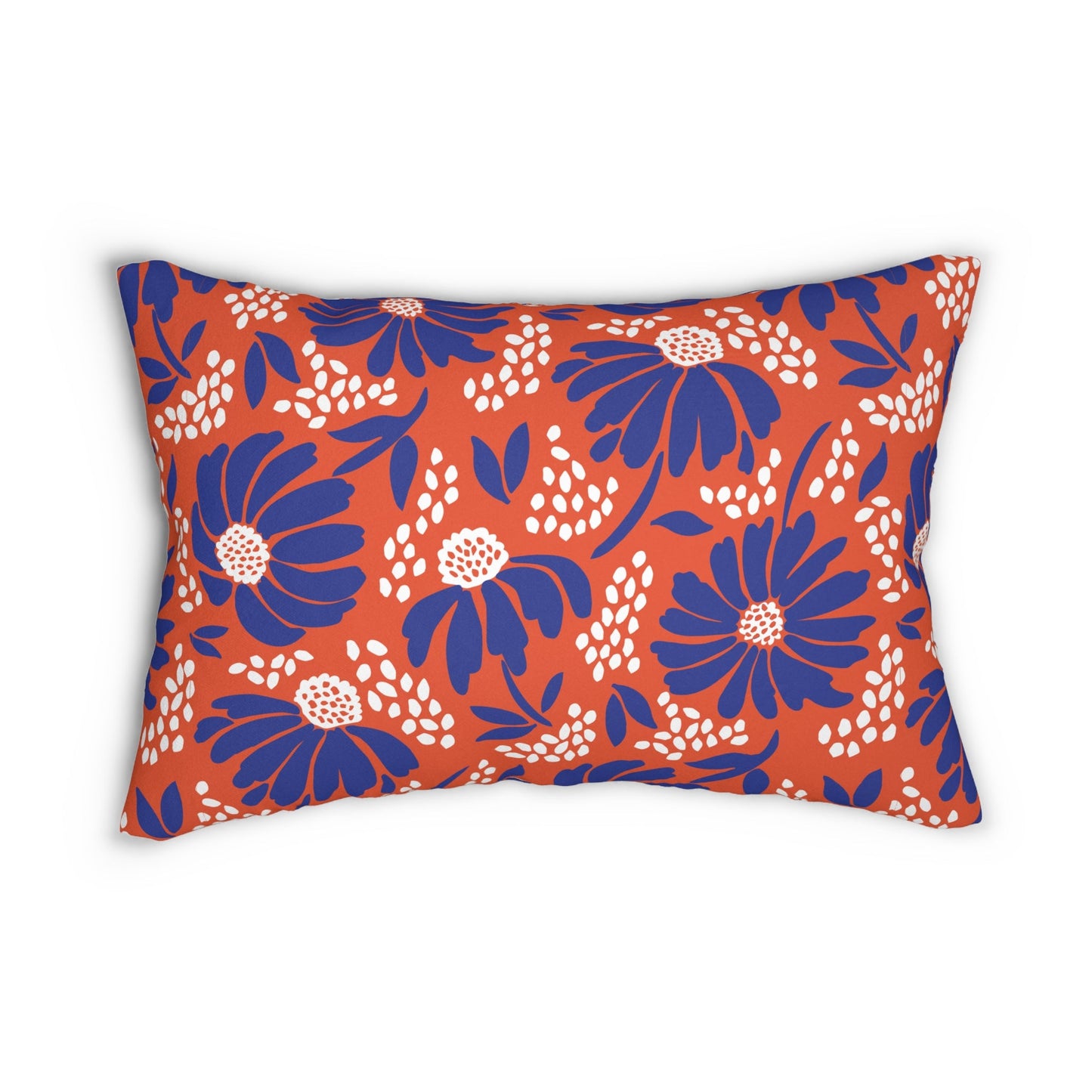 Pillow | Bright Blue & Orange | Bellis