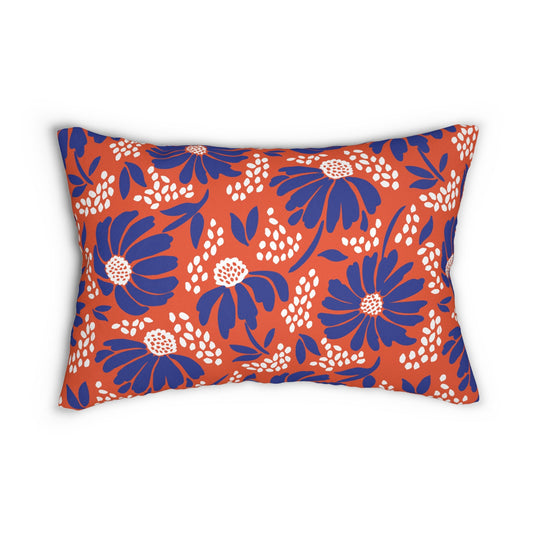 Pillow | Bright Blue & Orange | Bellis
