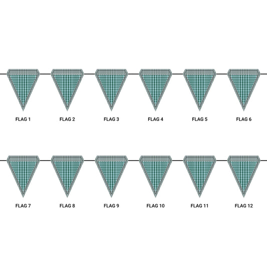 Flag Garland | New Orleans, Louisiana | Tweed