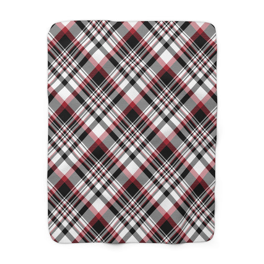 Sherpa Fleece Blanket | Athens, Georgia | Tartan