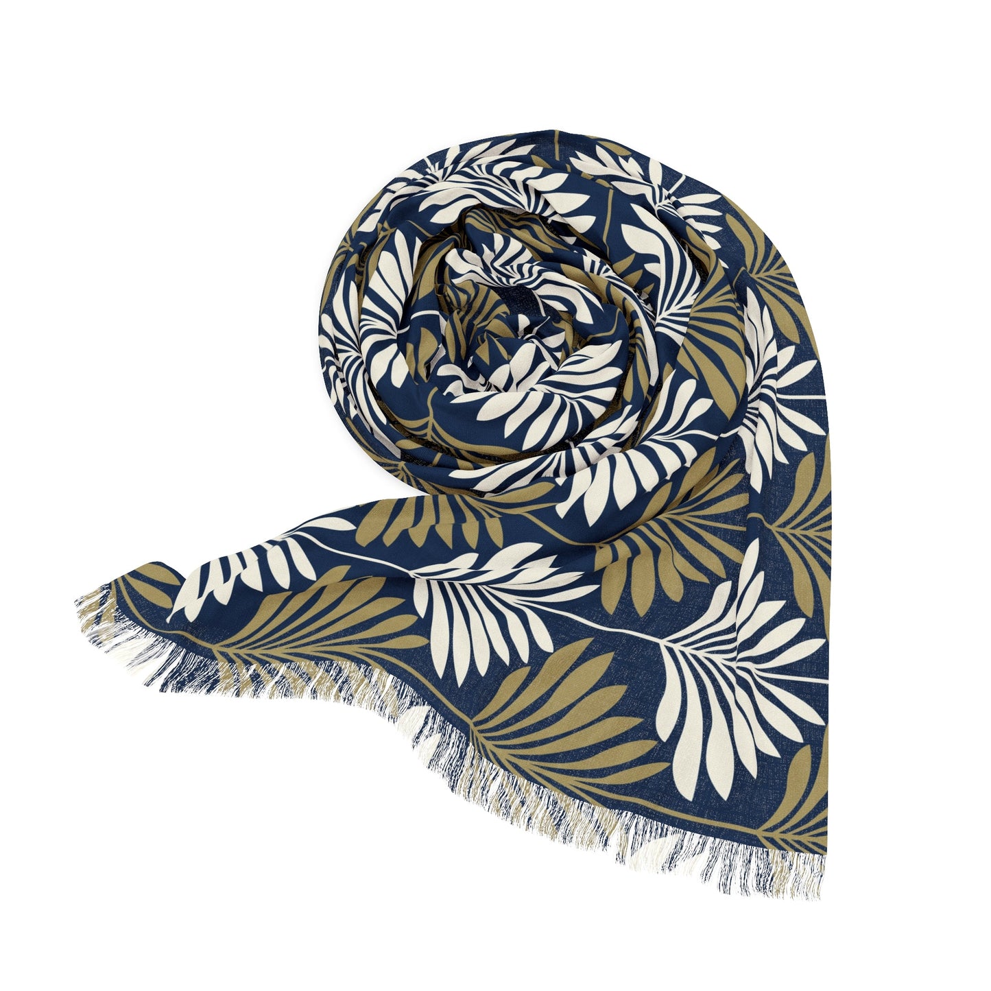 Scarf | Blue & Gold | Deco