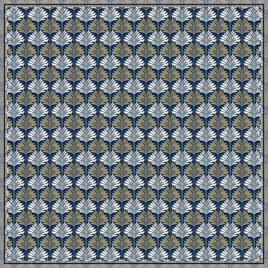 Tablecloth | Blue & Gold | Deco