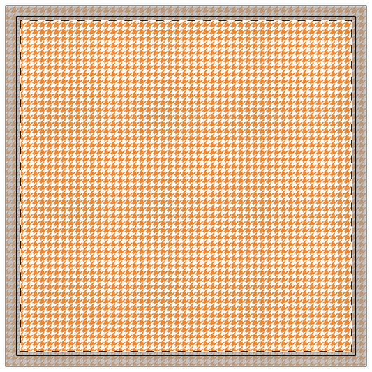 Napkin 4-set | Knoxville, Tennessee | Houndstooth