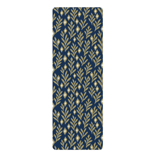 Yoga Mat | Blue & Gold | Laurel