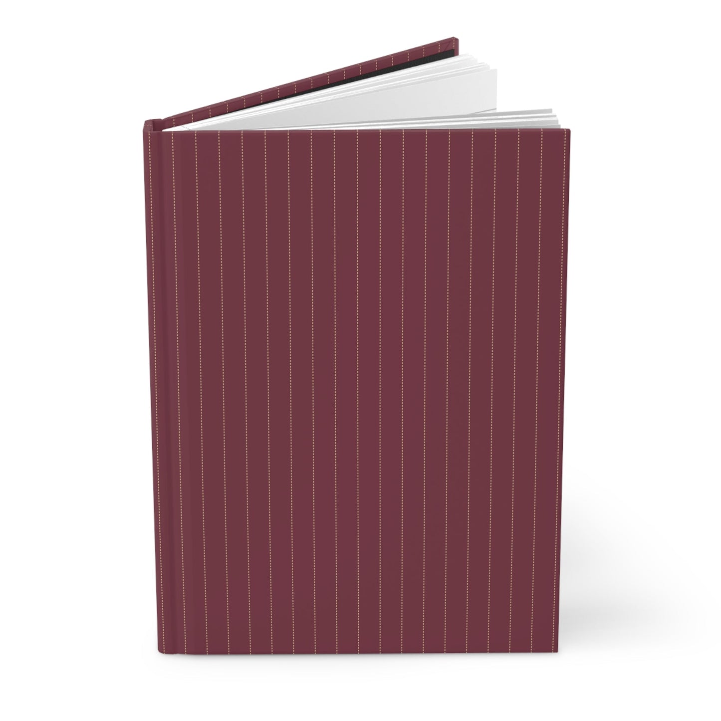 Journal | Maroon & Gold | Pinstripe