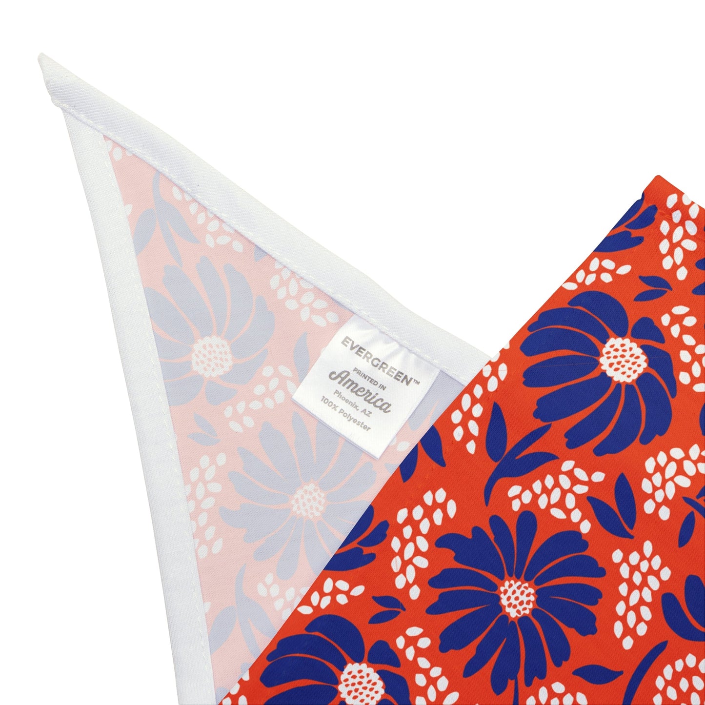 Pet Bandana | Bright Blue & Orange | Bellis