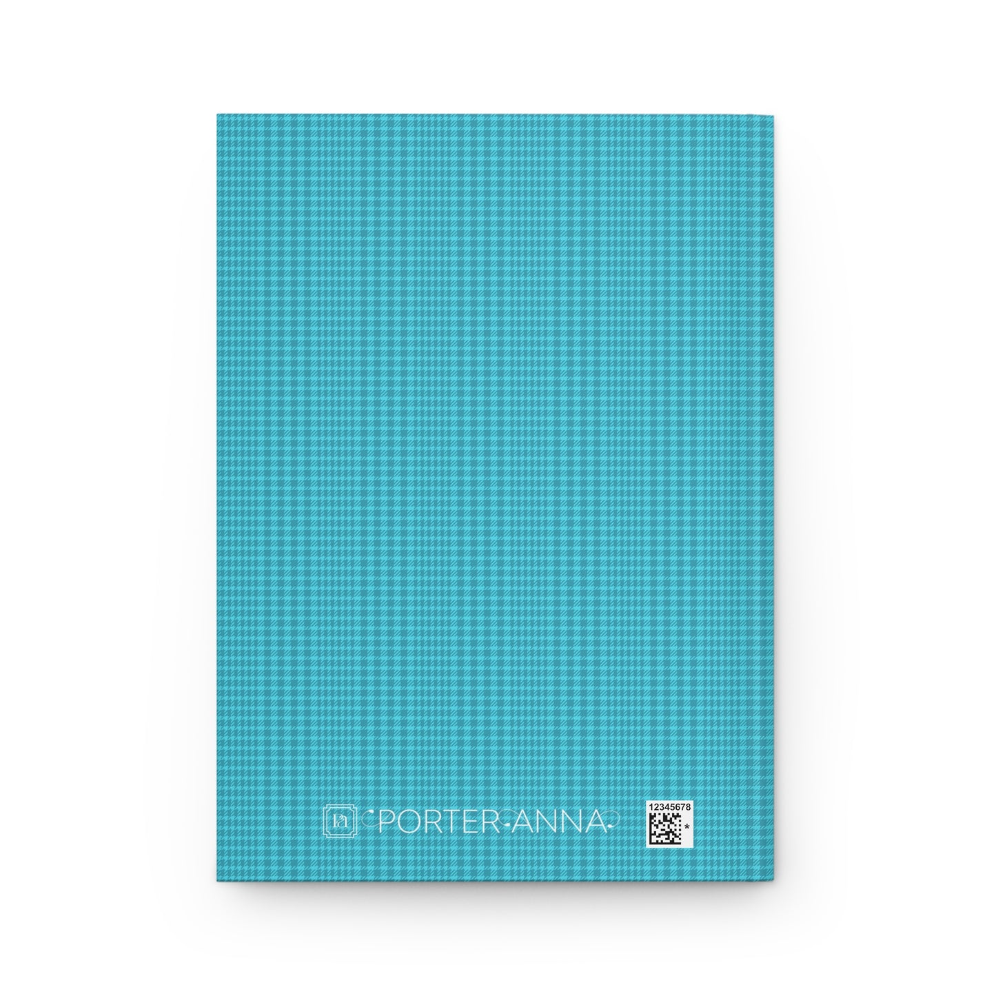Monogram Journal | Greyhounds | Teal Tartan