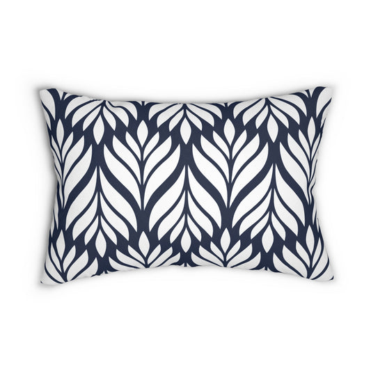 Pillow | Navy & White | Palm