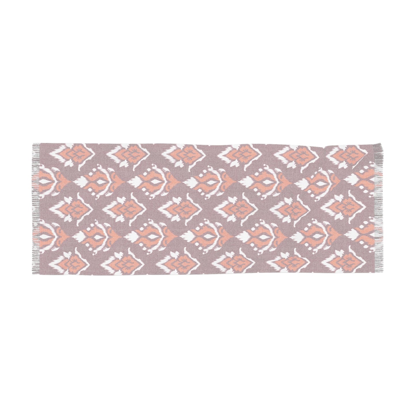 Scarf | Maroon & Orange | Ikat