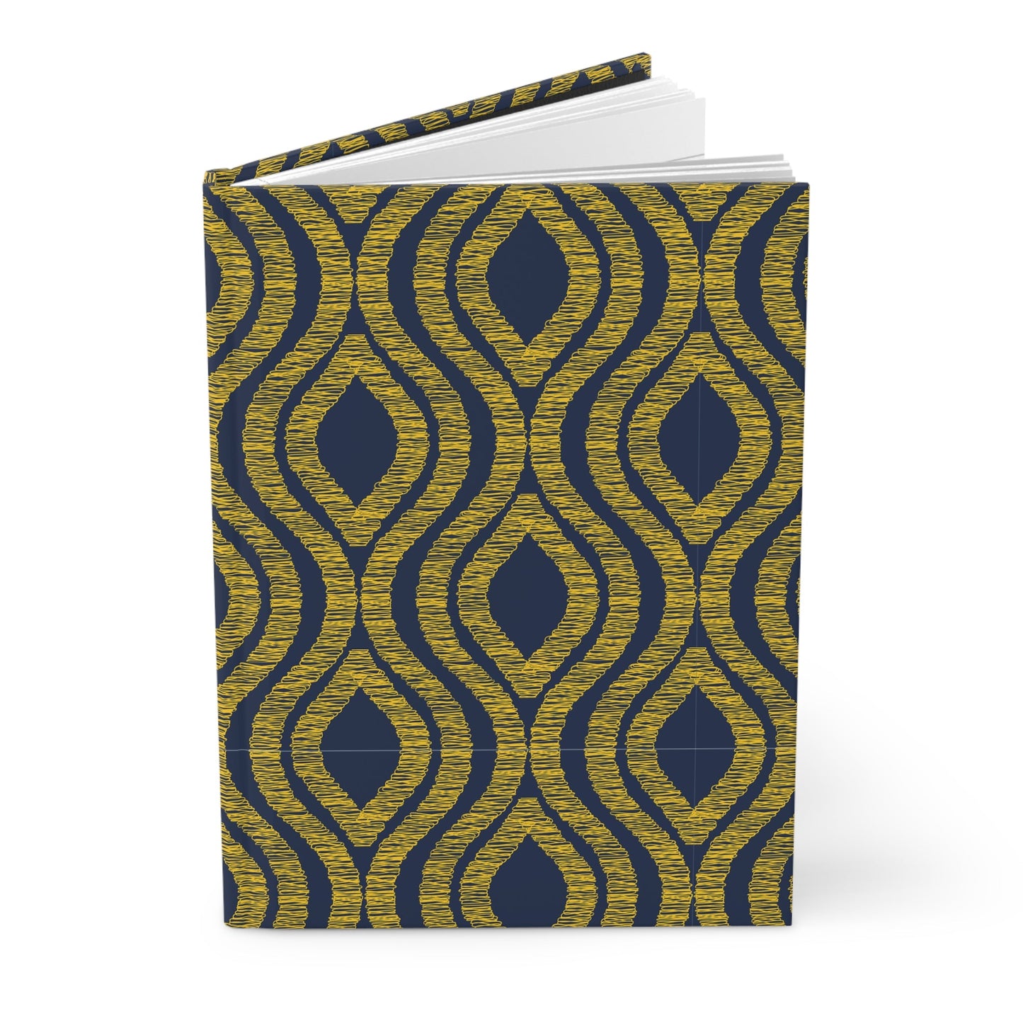 Journal | Yellow & Blue | Ogee