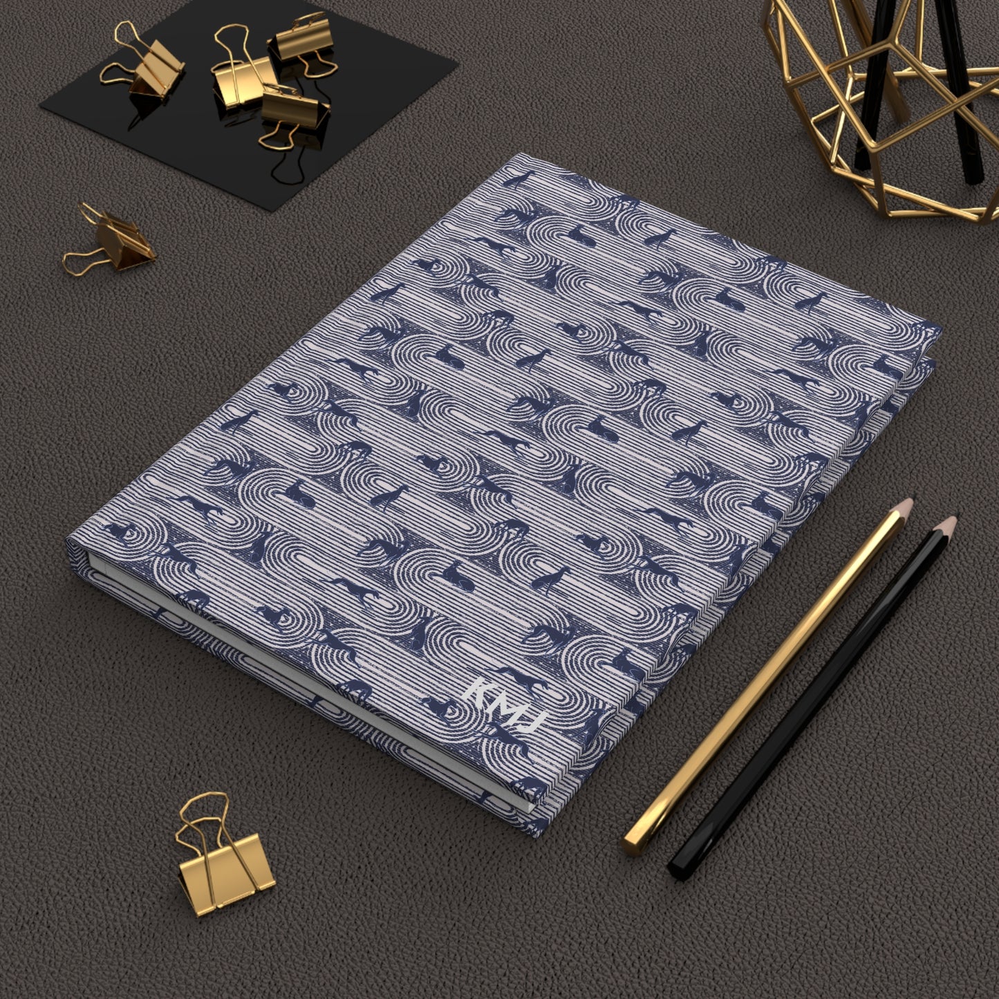 Monogram Journal | Greyhounds | Pink Track
