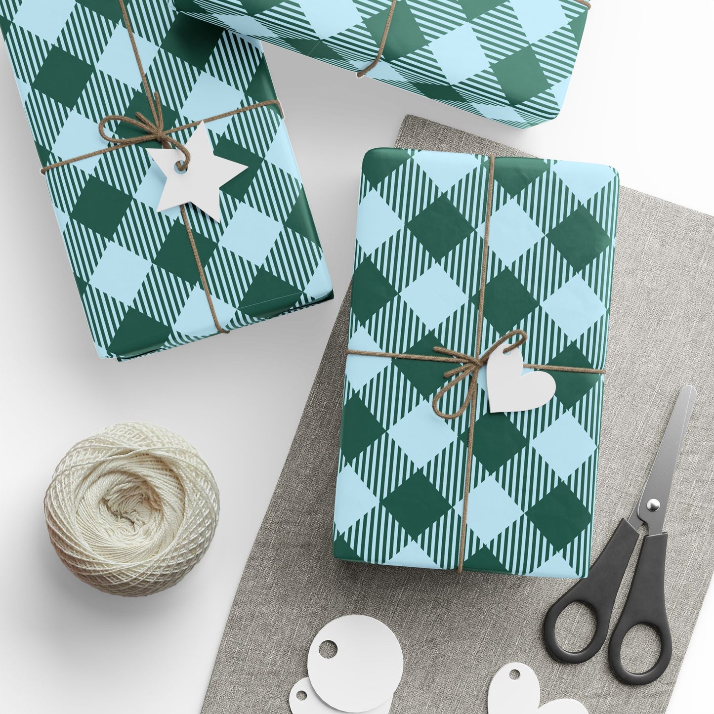 Gift Wrap | New Orleans, Louisiana | Gingham
