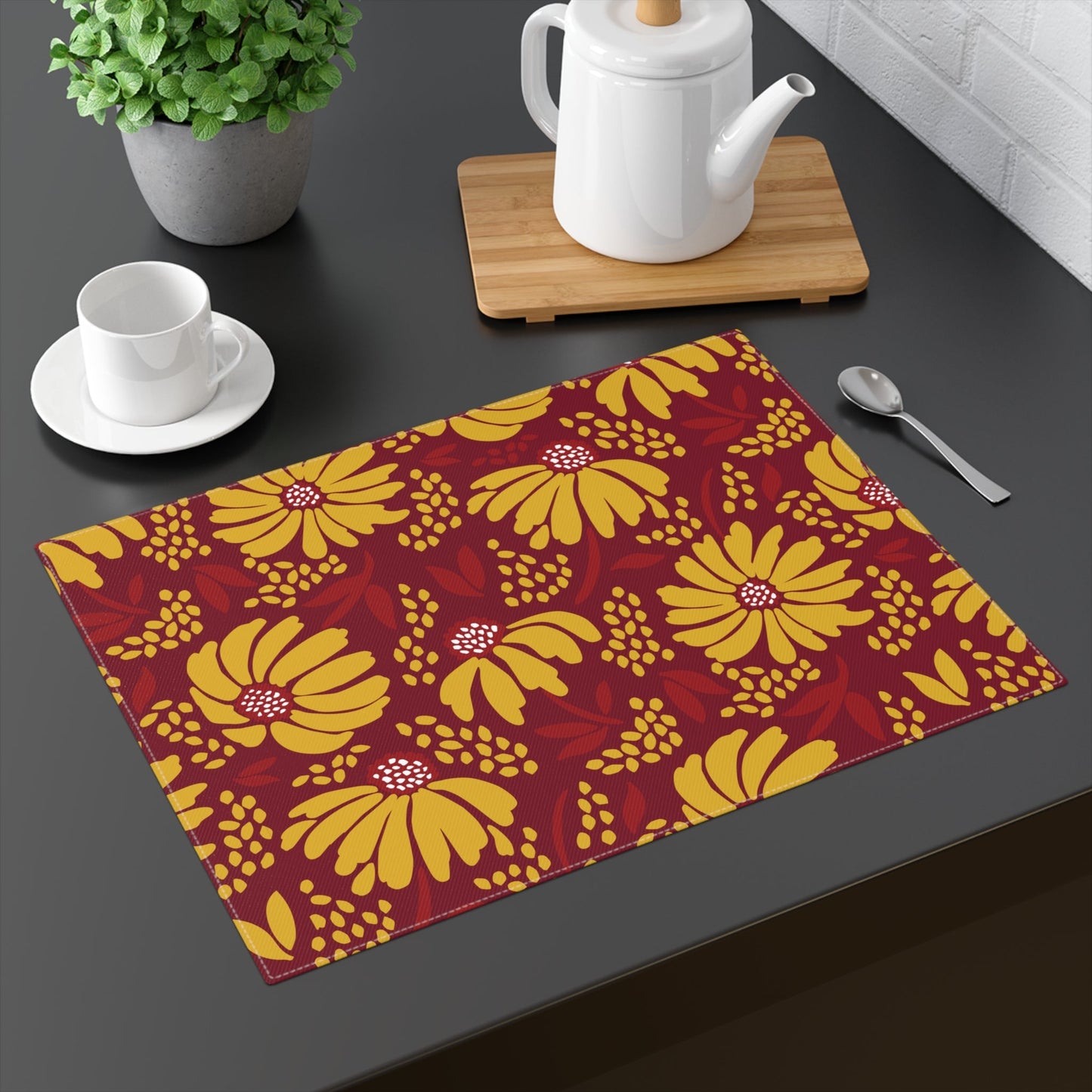Placemat | Red & Yellow | Bellis