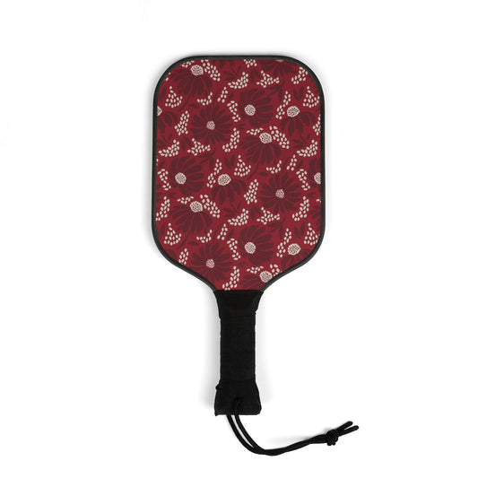 Pickleball Paddle Kit | Maroon & White | Bellis