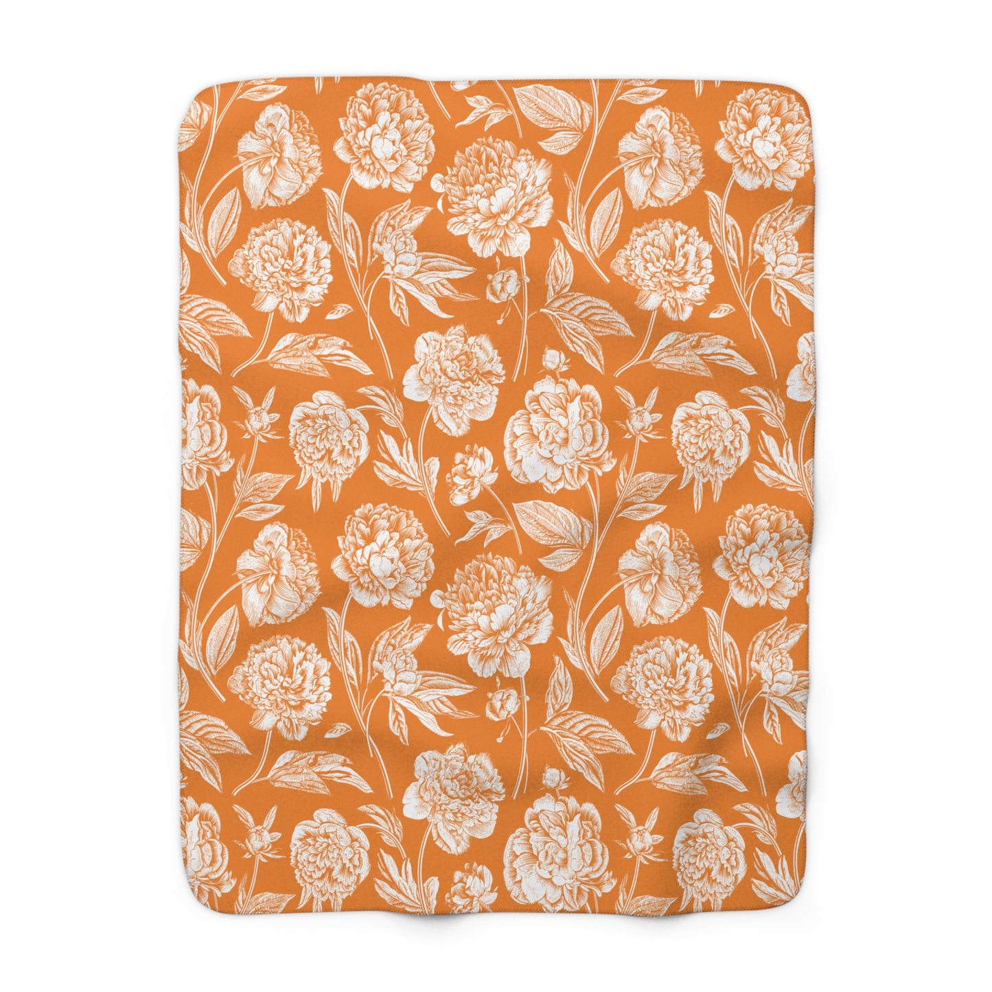 Sherpa Fleece Blanket | Knoxville, Tennessee | Peony