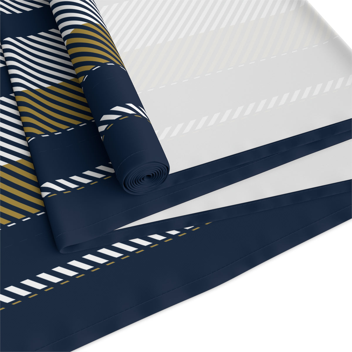 Table Runner | Notre Dame, Indiana | Stripe