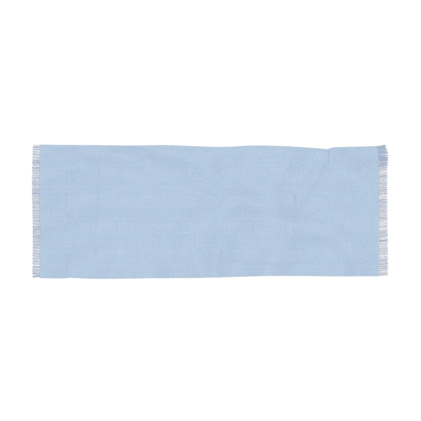 Scarf | Light Blue & White | Light