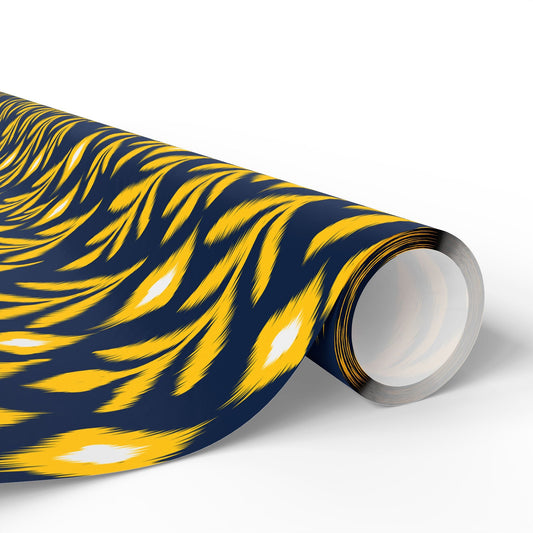 Gift Wrap | Yellow & Blue | Laurel