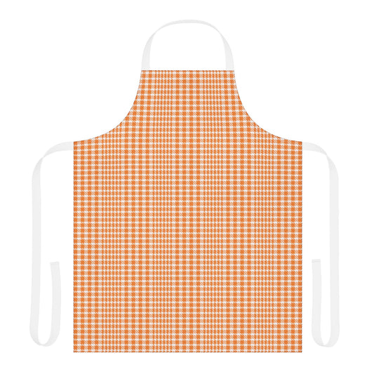 Apron | Orange & White | Tweed