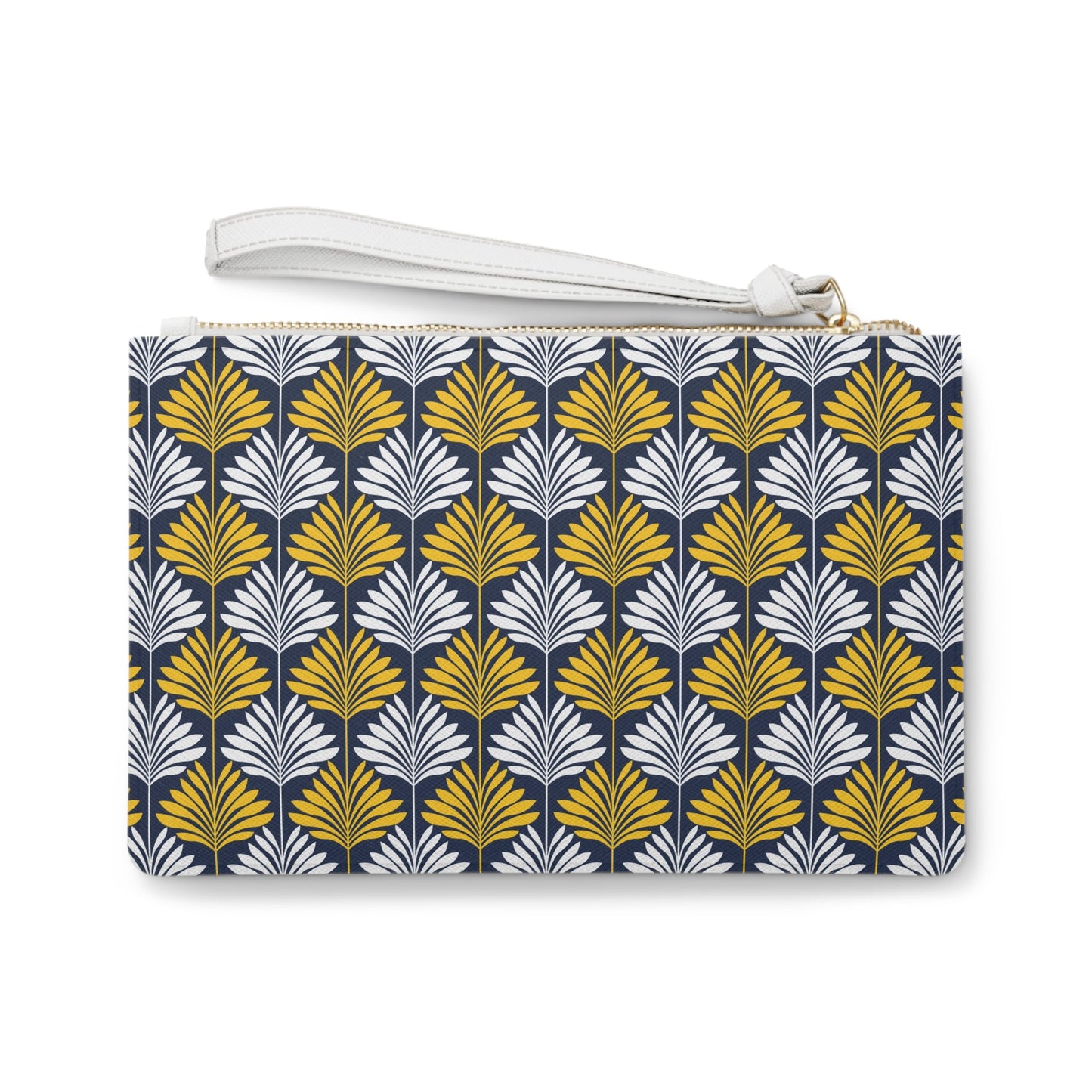 Clutch Bag | Yellow & Blue | Deco