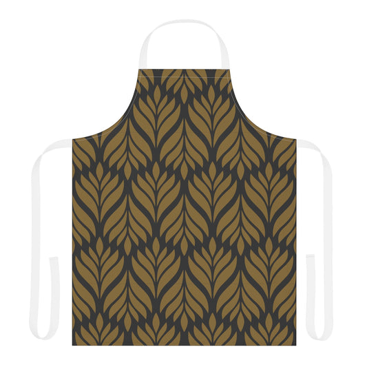 Apron | Black & Gold | Palm