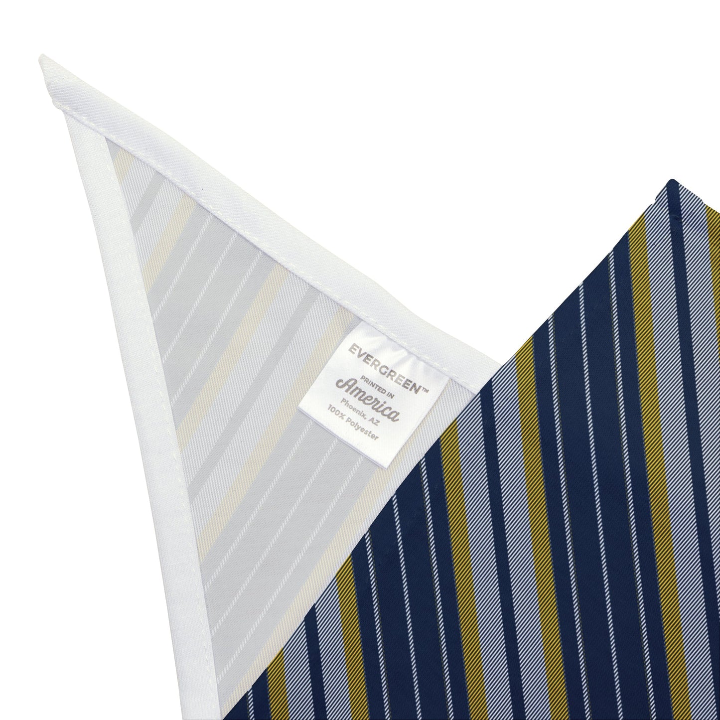 Pet Bandana | Yellow & Blue | Stripe