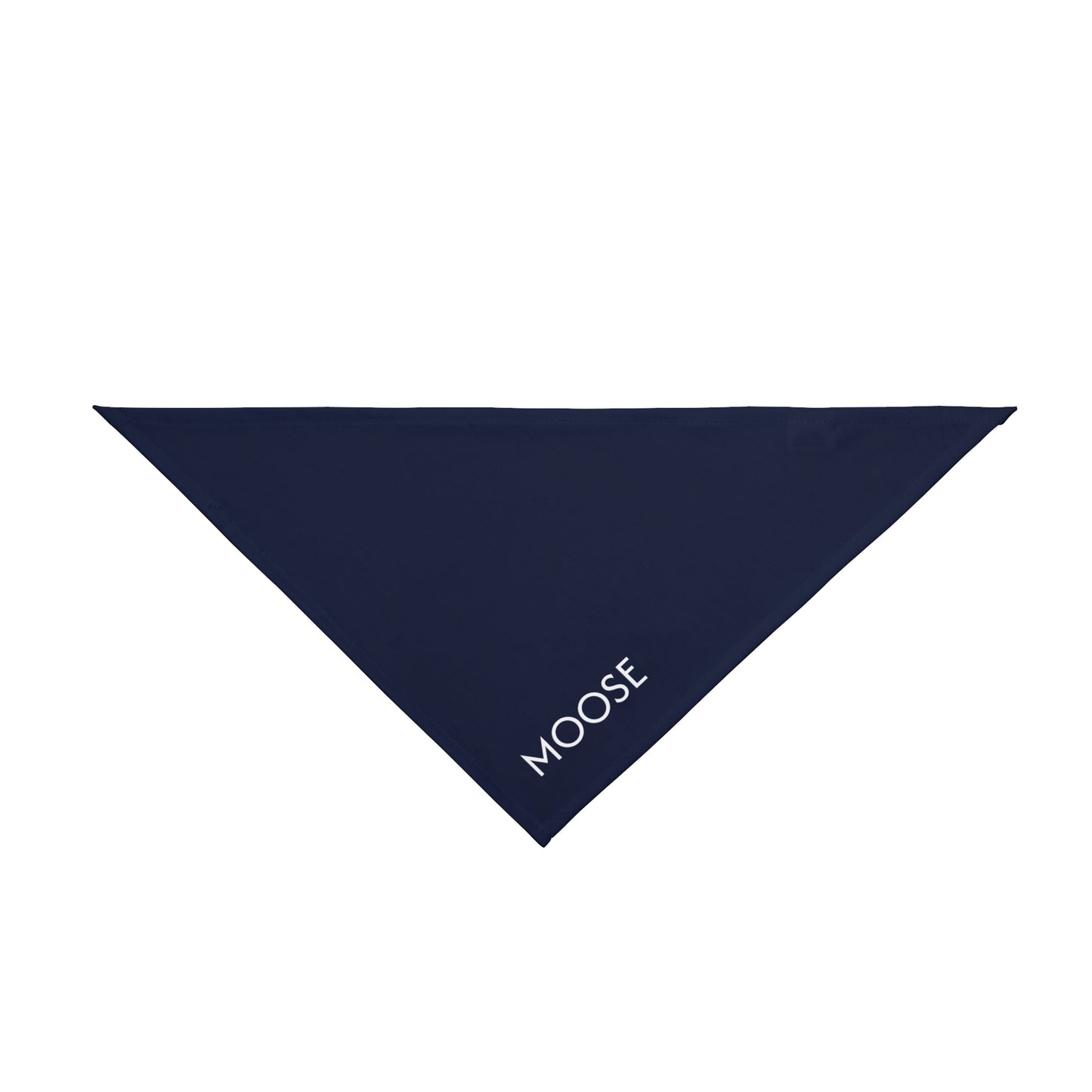 Pet Bandana- Personalized | Navy & White | Dark