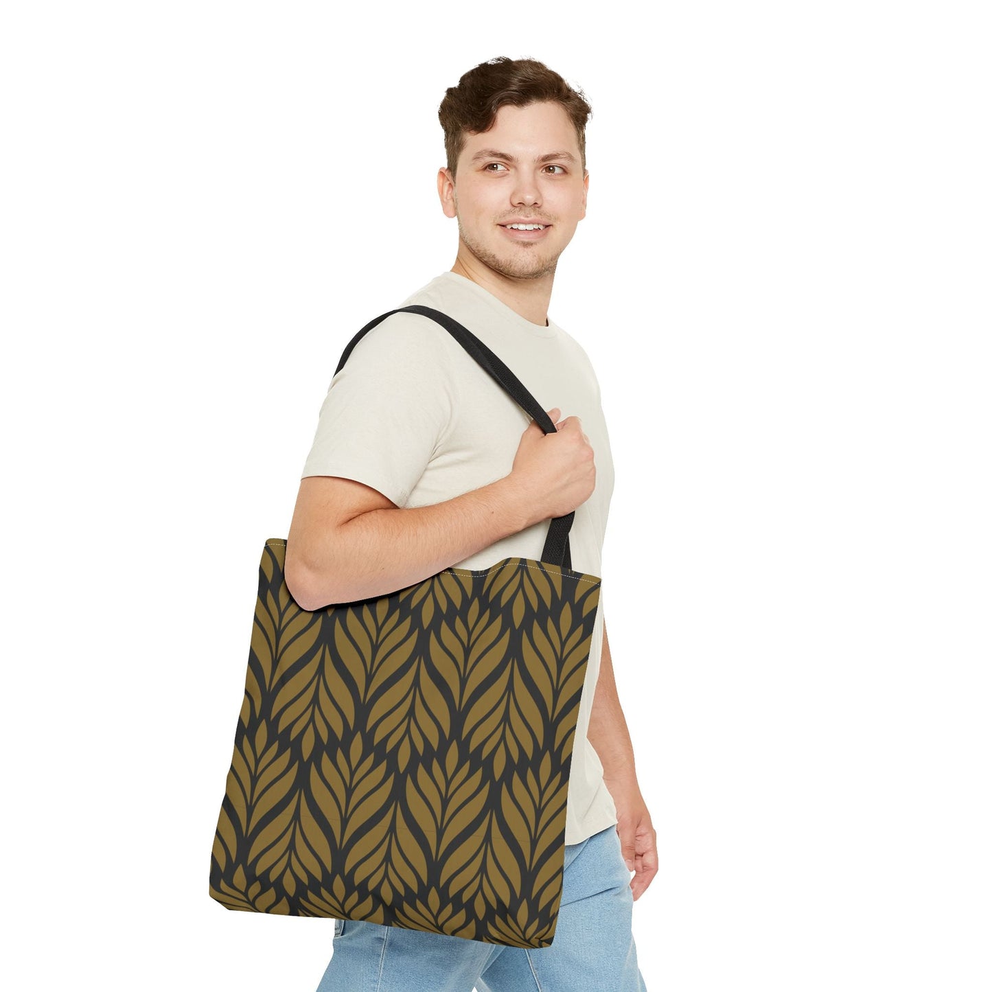 Tote Bag | Black & Gold | Palm