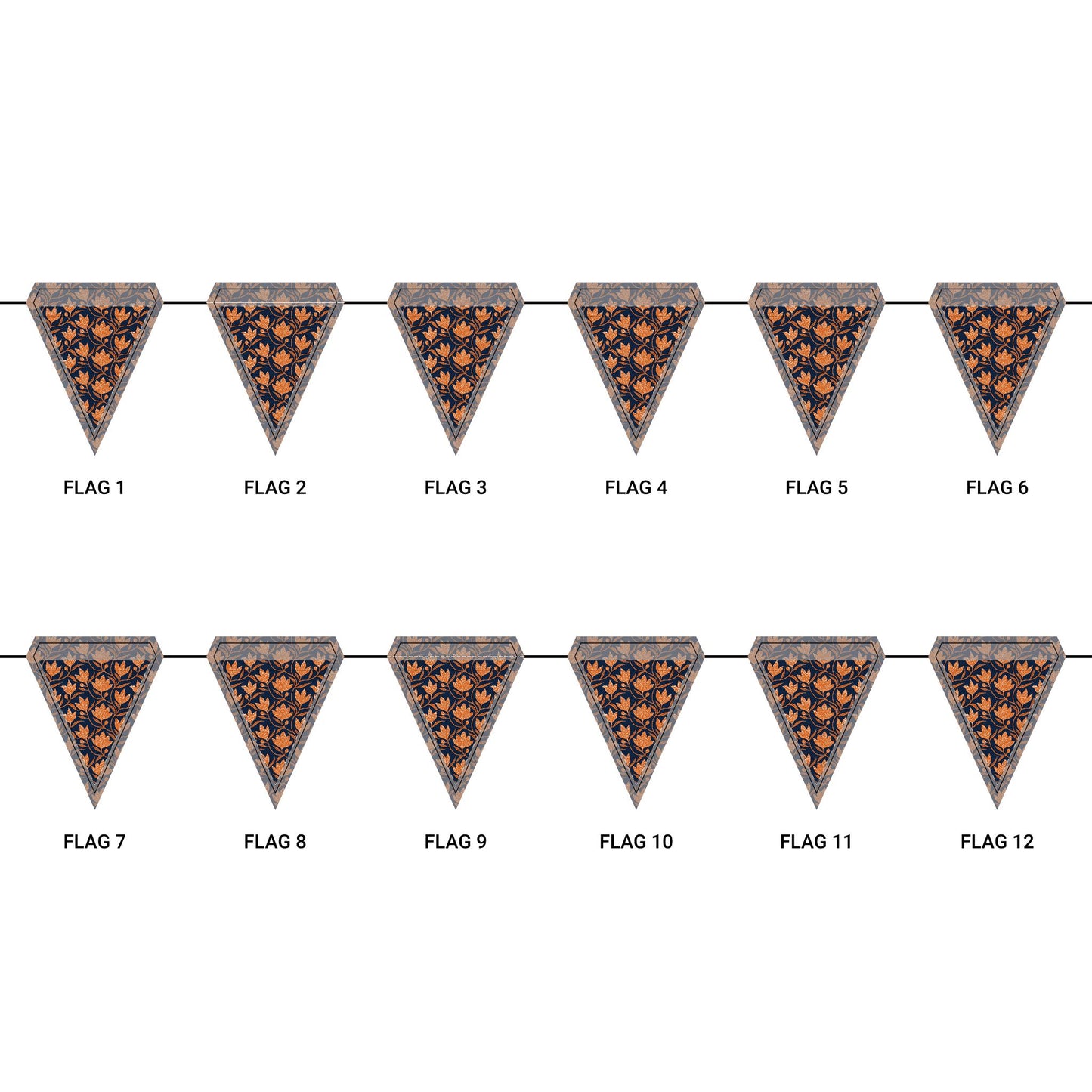 Flag Garland | Auburn, Alabama | Magnolia