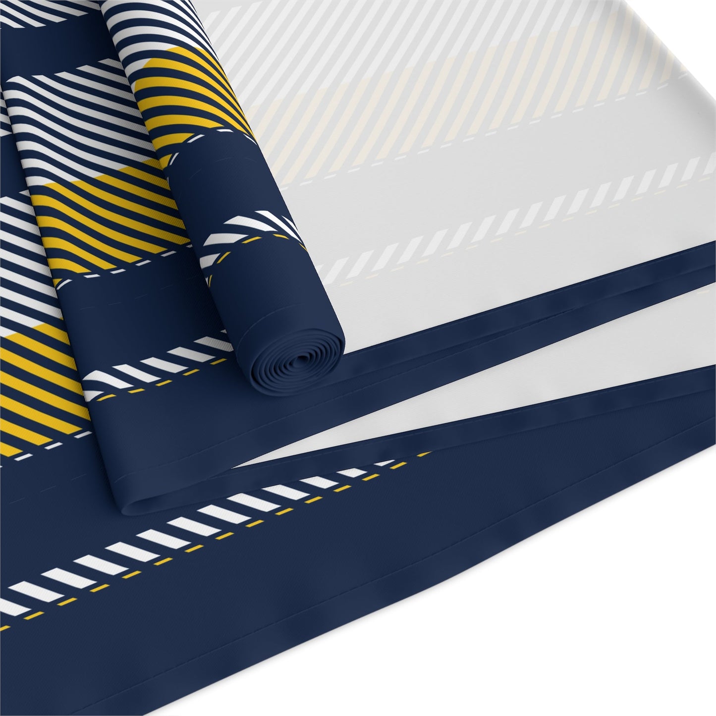 Table Runner | Yellow & Blue | Stripe